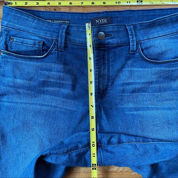 NYDJ Alina Convertible Sz 12 in Jet Stream VGC - Picture 6 of 9